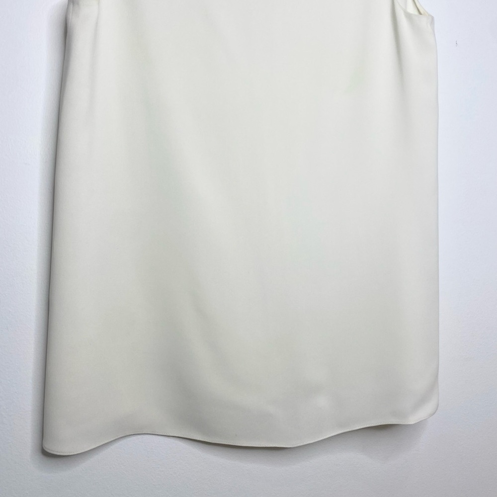 The Row ‘Sesil Sleeveless Cady’ Draped Funnel Neck Top - Picture 7 of 12